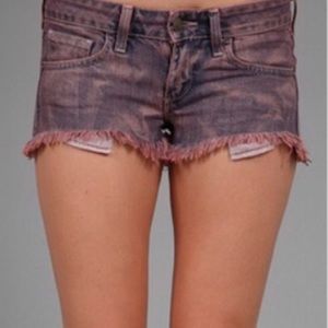 Wildfox Brown Jean Cut Offs